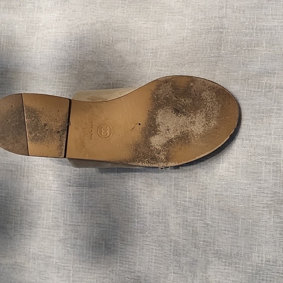 CHANEL Velvet Chain Mule Sandals - Picture 12 of 14